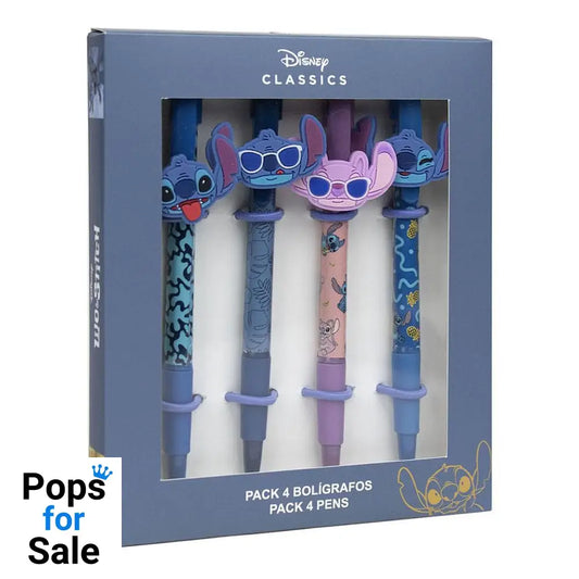 Loli & Stitch ball pen 4-Pack Stationery