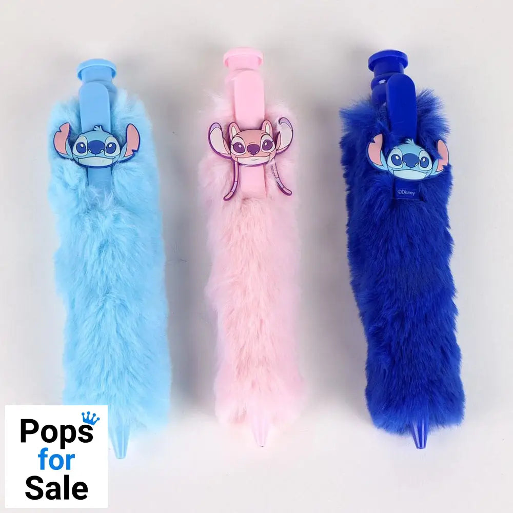 Loli & Stitch plush ball pens Display (12)