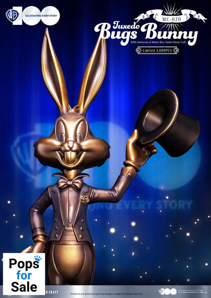 Looney Tunes 100th anniversary of Warner Bros. Studios Master Craft Statue Bugs Bunny 46 cm