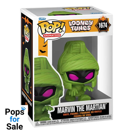 Looney Tunes POP! Television Vinyl Figure Halloween Marvin(Mummy) 9 cm