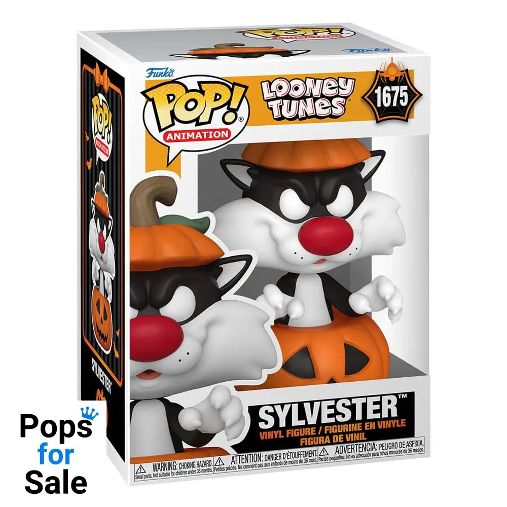 Looney Tunes POP! Television Vinyl Figure Halloween Sylvester w/Pumpkin 9 cm