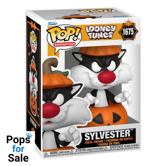 Looney Tunes POP! Television Vinyl Figure Halloween Sylvester w/Pumpkin 9 cm