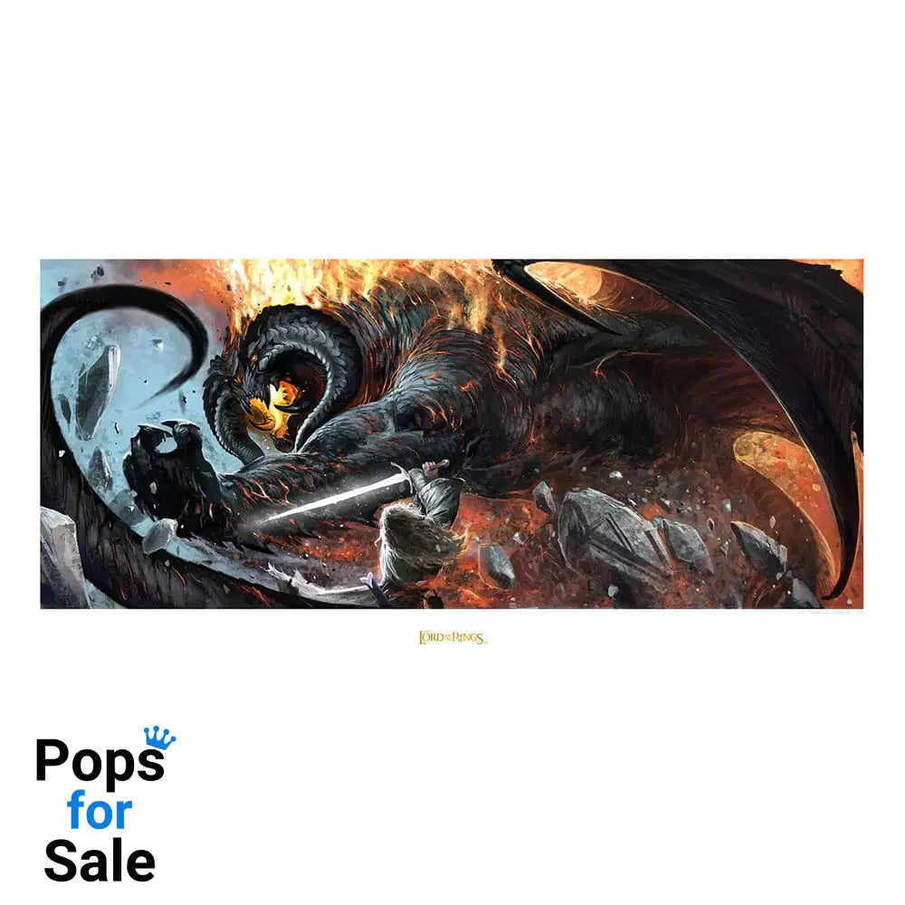 Lord of the Rings Art Print The Battle of the Peak 59 x 30 cm Posters & Wallscrolls