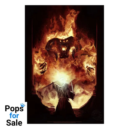 Lord of the Rings Art Print The Flame of Anor 46 x 61 cm - unframed