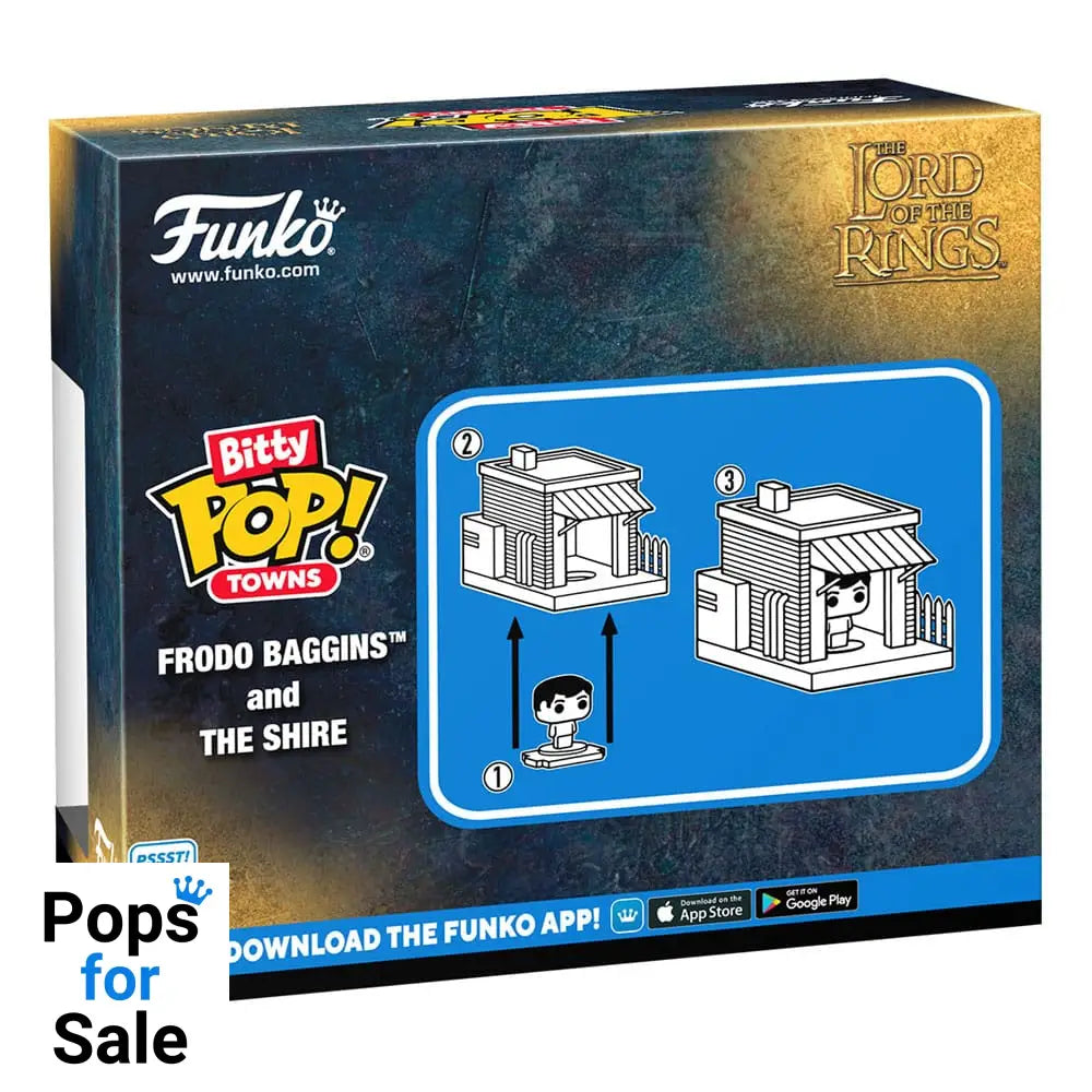 Lord of the Rings Bitty POP! Town Vinyl Figure Frodo at Shire