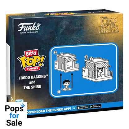 Lord of the Rings Bitty POP! Town Vinyl Figure Frodo at Shire