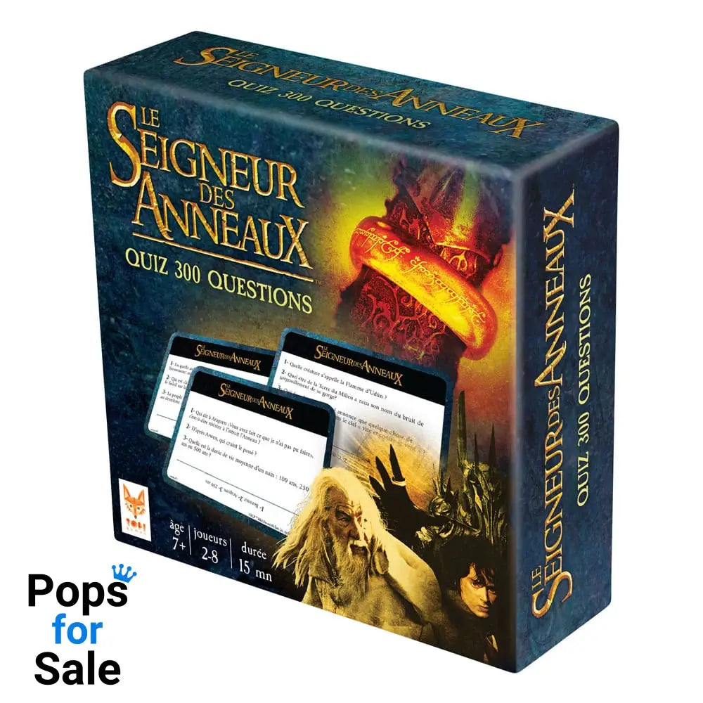 Lord of the Rings Card Game Quiz 300 Questions *French Version* Card Games