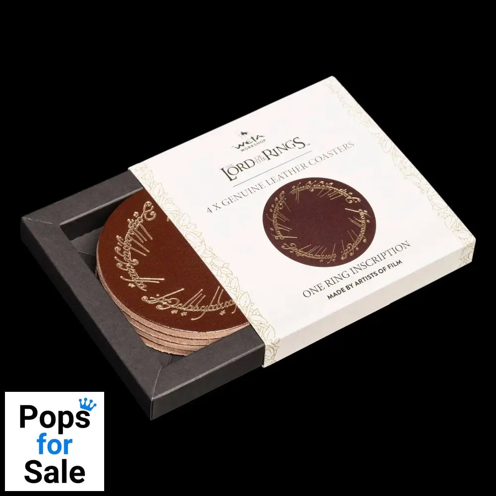 Lord of the Rings Coaster 4-Pack The One Ring