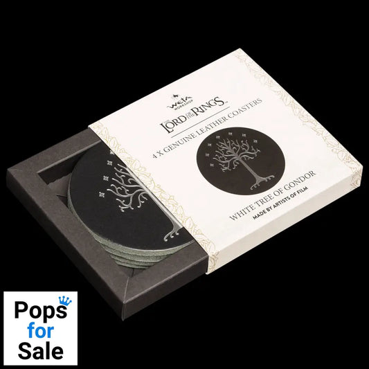 Lord of the Rings Coaster 4-Pack The White Tree of Gondor