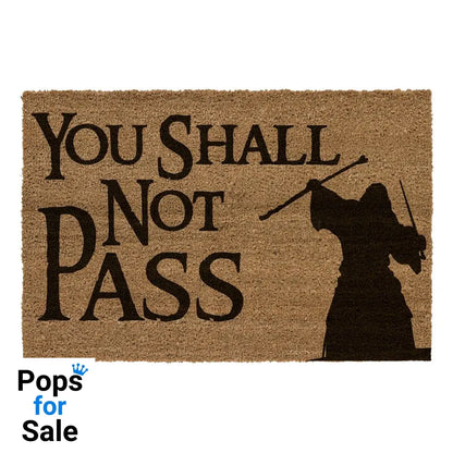 Lord of the Rings Doormat You Shall Not Pass 60 x 40 cm