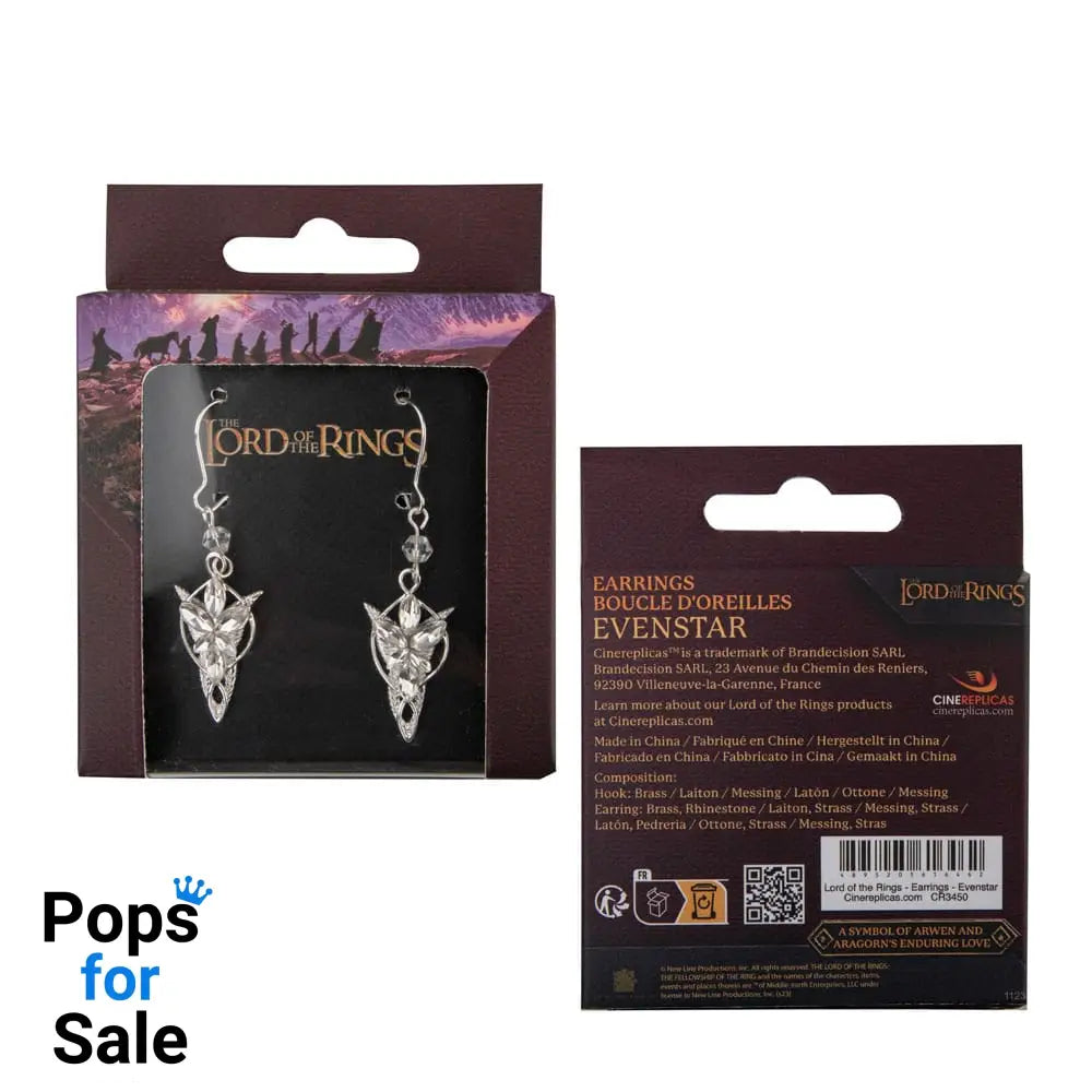 Lord of the Rings Earrings Evenstar
