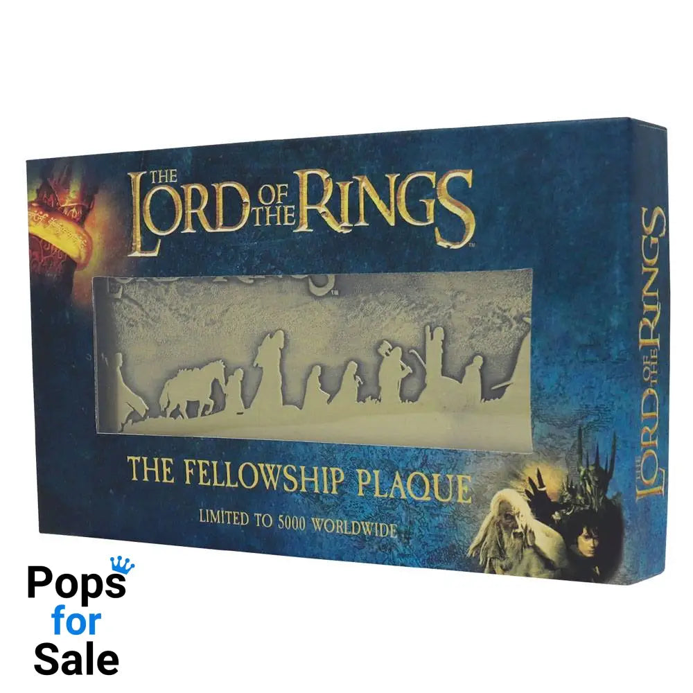 Lord of the Rings The Fellowship Plaque Limited Edition