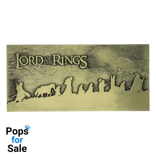 Lord of the Rings The Fellowship Plaque Limited Edition
