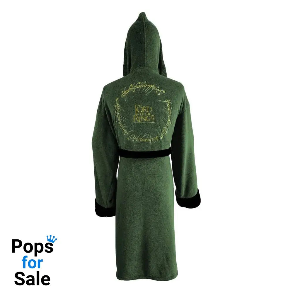 Lord of the Rings Fleece Bathrobe Elven Green & Gold Pyjamas