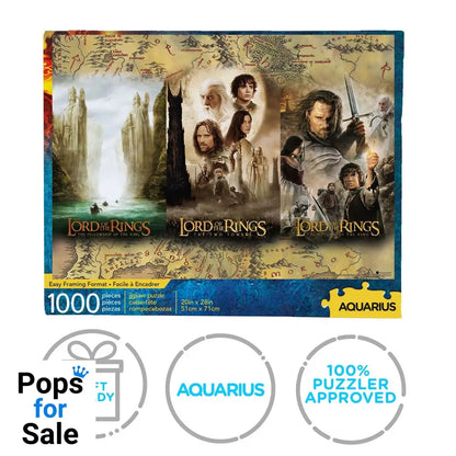 Lord of the Rings Jigsaw Puzzle Triptych (1000 pieces) Puzzles