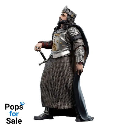Lord of the Rings Mini Epics Vinyl Figure King Aragorn 19 cm
