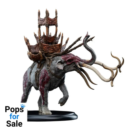 Lord of the Rings Mini Statue Mumak in Battle 17 cm