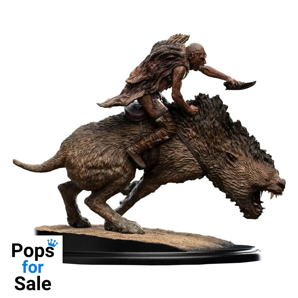 Lord of the Rings Mini Statue Sharkû on Warg 18 cm