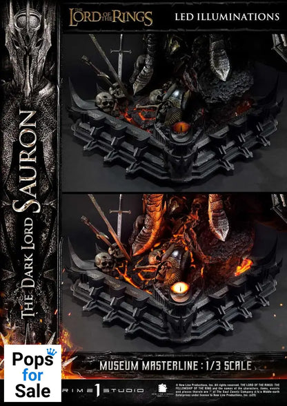 Lord of the Rings Museum Masterline Series Statue 1/3 The Dark Lord Sauron 117 cm Statues