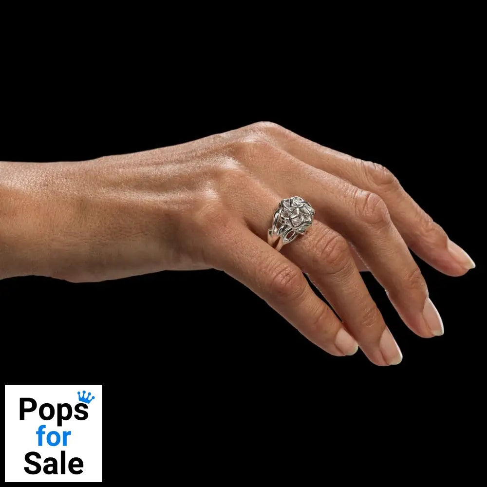 Lord of the Rings Nenya - The Ring of Galadriel (Sterling Silver) Size 7.25
