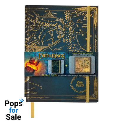 Lord of the Rings Notebook Map of Middle Earth Stationery