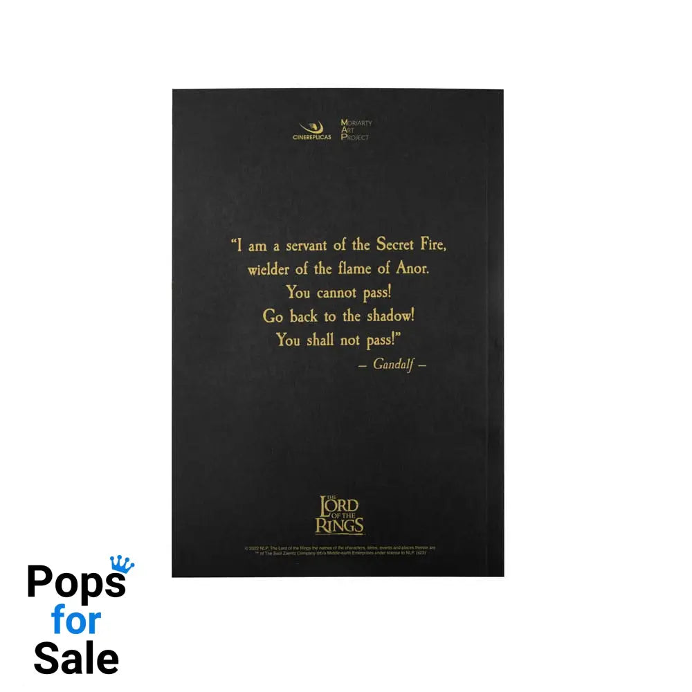 Lord of the Rings Notebook You... Shall not pass!