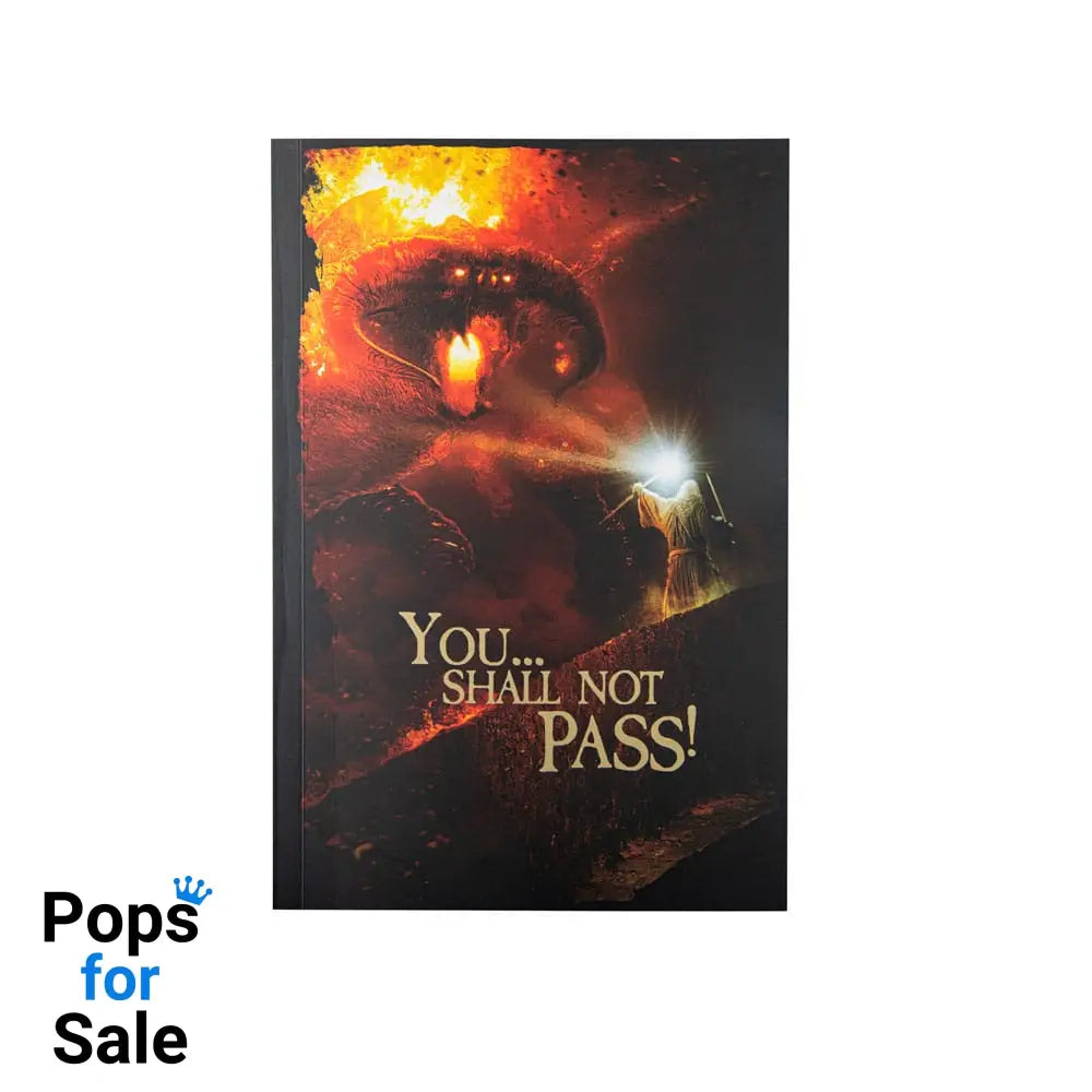 Lord of the Rings Notebook You... Shall not pass!