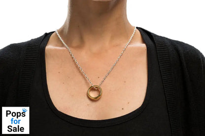 Lord of the Rings The One Ring with Runes (Tungsten Ring - Gold Plated) Size 10