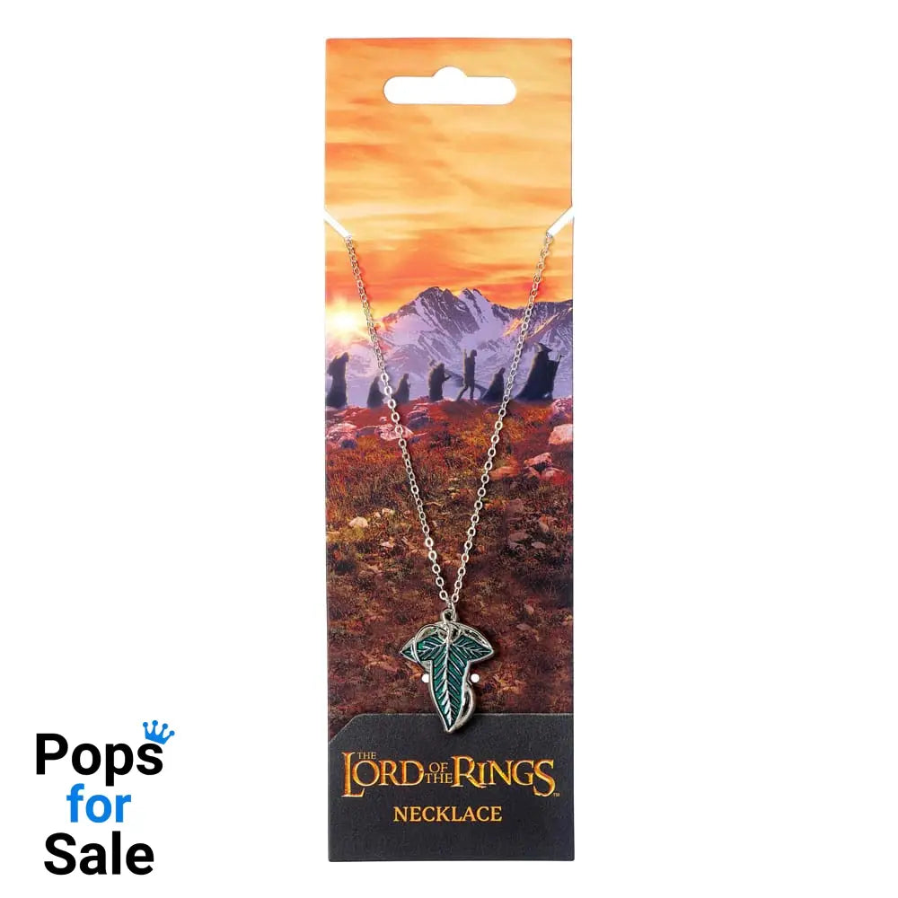 Lord of the Rings Pendant & Necklace The Leaf of Lorien