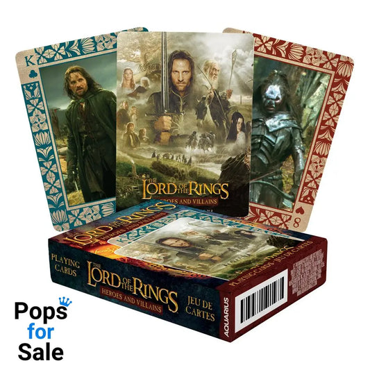 Lord of the Rings Playing Cards Heroes and Villains Playing cards