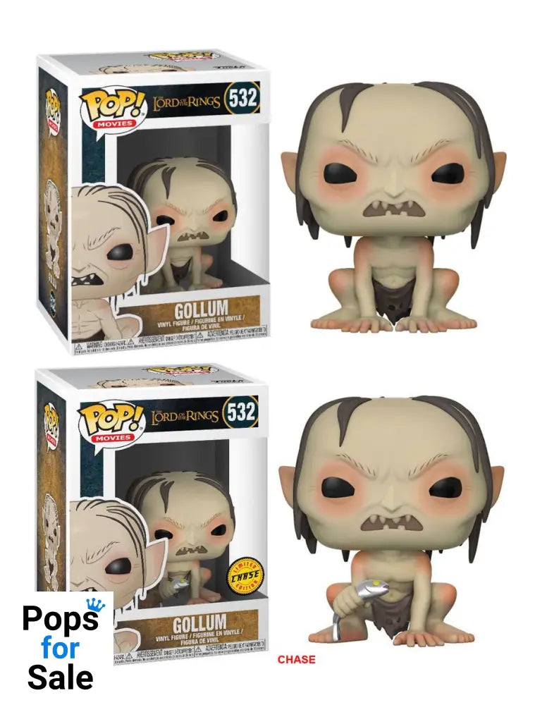 Lord of the Rings POP! Movies Vinyl Figures Gollum 9 cm Assortment (6) POP! Figures
