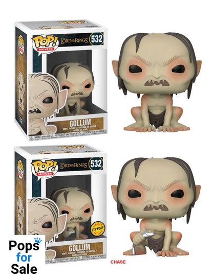Lord of the Rings POP! Movies Vinyl Figures Gollum 9 cm Assortment (6) POP! Figures