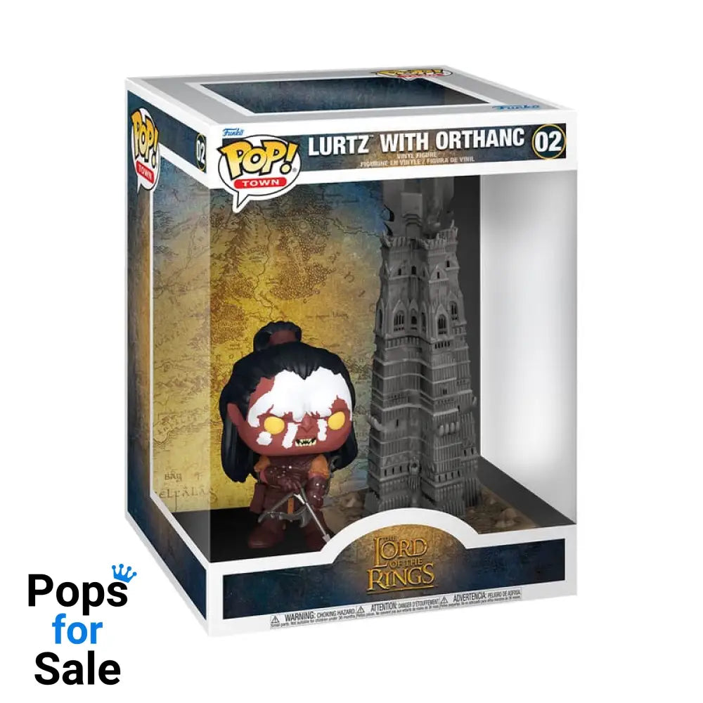 Lord of the Rings POP! Town Vinyl Figure Lurtz w/Tower 9 cm