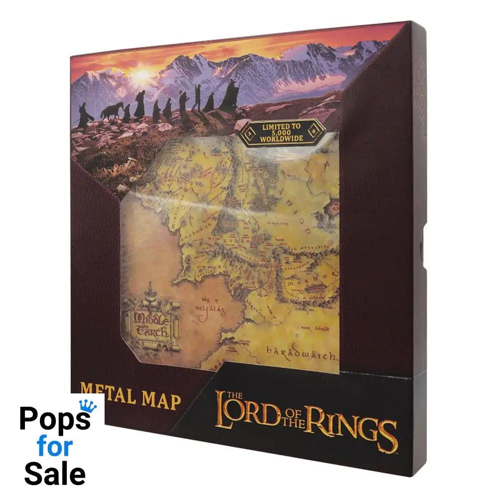 Lord of the Rings Replica Map Limited Edition