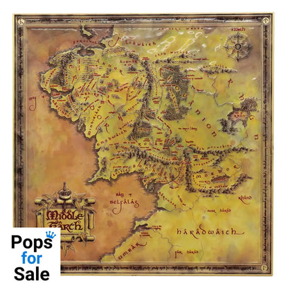 Lord of the Rings Replica Map Limited Edition Replicas