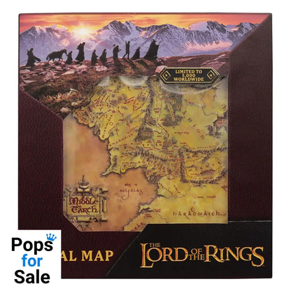 Lord of the Rings Replica Map Limited Edition Replicas