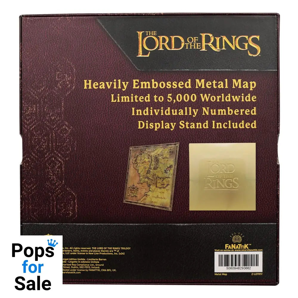 Lord of the Rings Replica Map Limited Edition