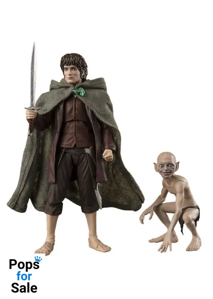 Lord of the Rings S.H. Figuarts Action Figures Frodo Baggins & Gollum Action figures