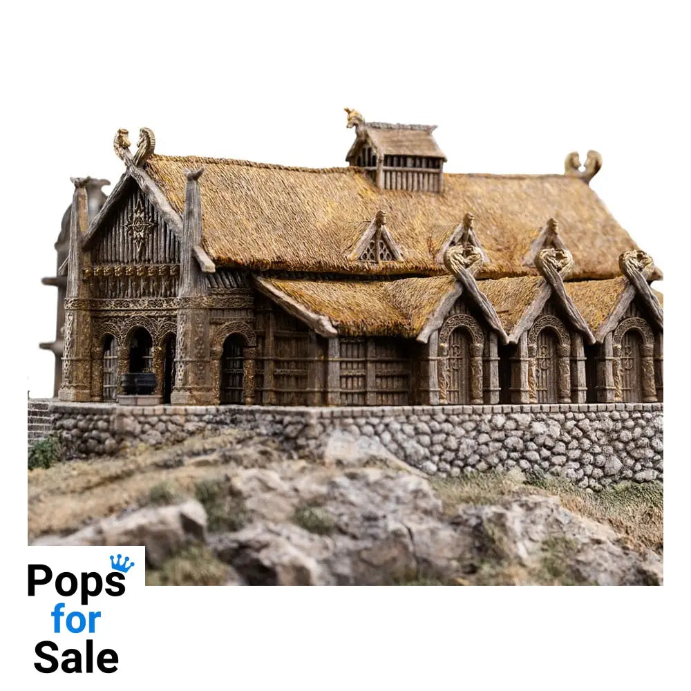 Lord of the Rings Statue Edoras - Limited Edition 15 cm