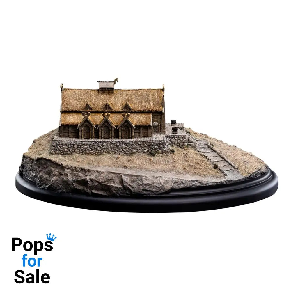 Lord of the Rings Statue The Golden Hall of Edoras 9 cm