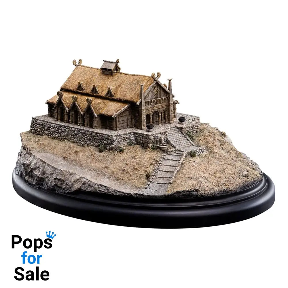Lord of the Rings Statue The Golden Hall of Edoras 9 cm Statues