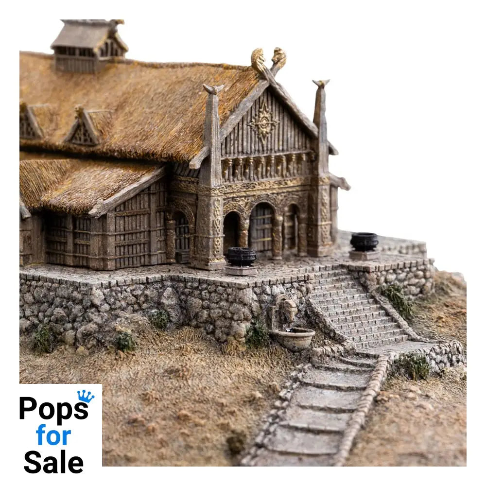 Lord of the Rings Statue The Golden Hall of Edoras 9 cm