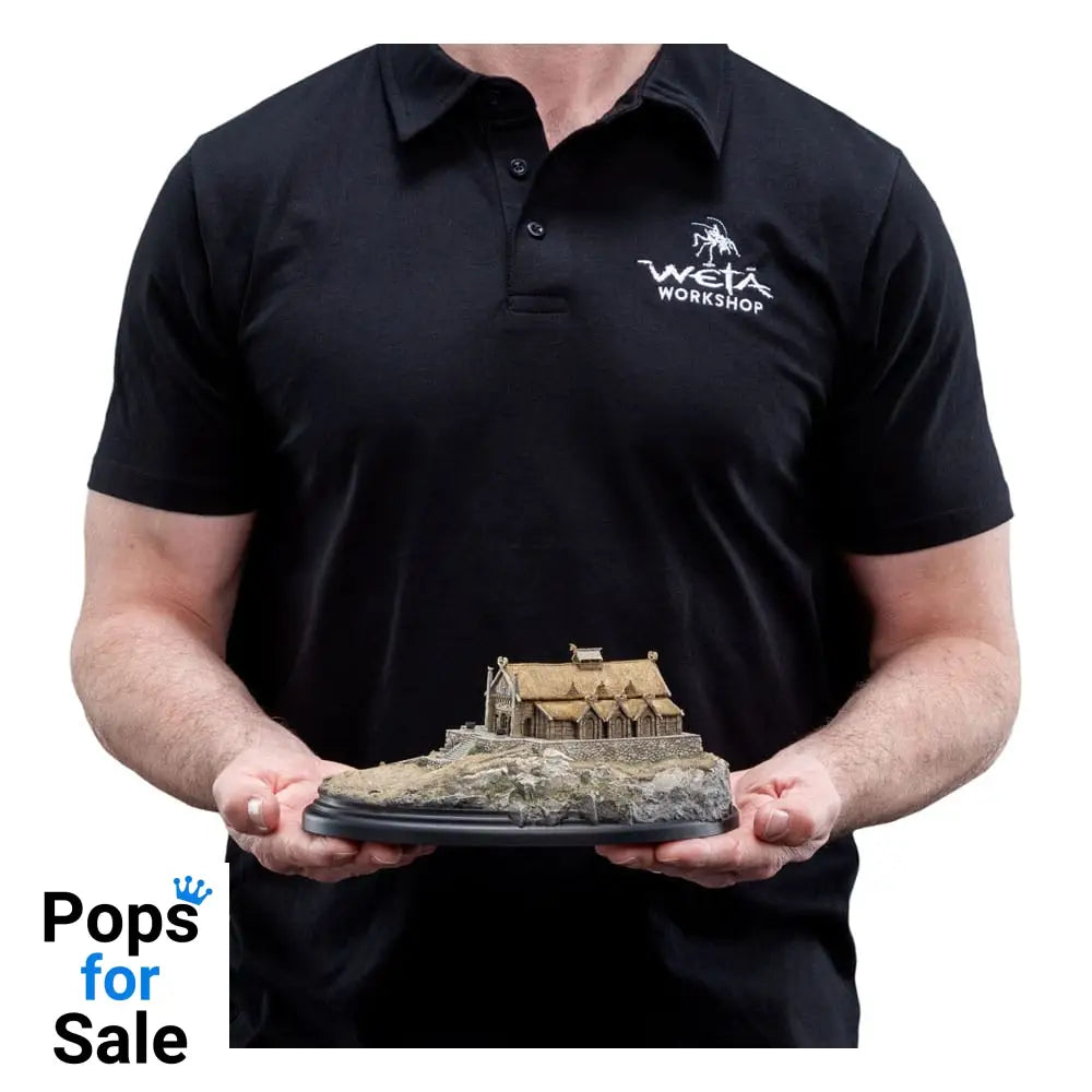 Lord of the Rings Statue The Golden Hall of Edoras 9 cm