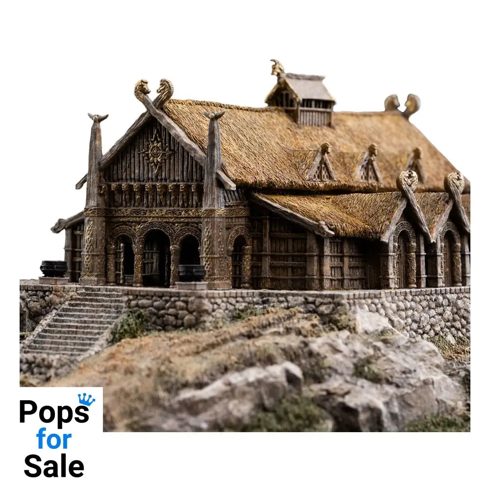 Lord of the Rings Statue The Golden Hall of Edoras 9 cm