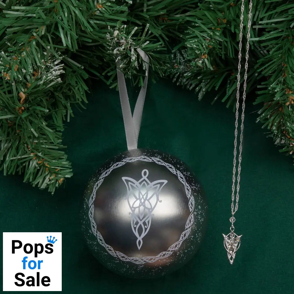 Lord of the Rings tree ornament with Necklace Evenstar