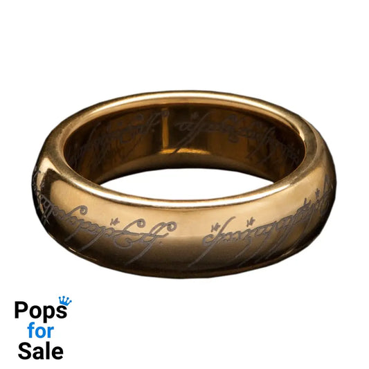 Lord of the Rings Tungsten Ring The One Ring (gold plated) Size 8