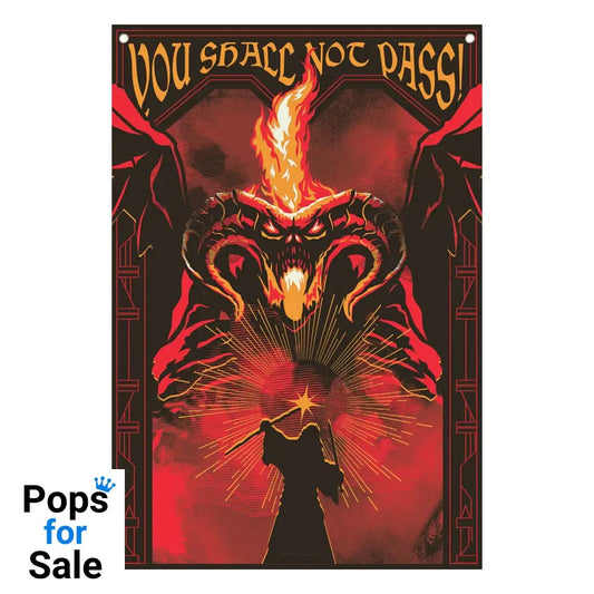 Lord of the Rings Wall Banner You shall not pass! 125 x 85 cm Stationery