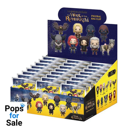 Lord of the Rings: War of Rohirrim 3D PVC Bag Clips Display (24)