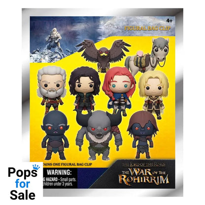 Lord of the Rings: War of Rohirrim 3D PVC Bag Clips Display (24)