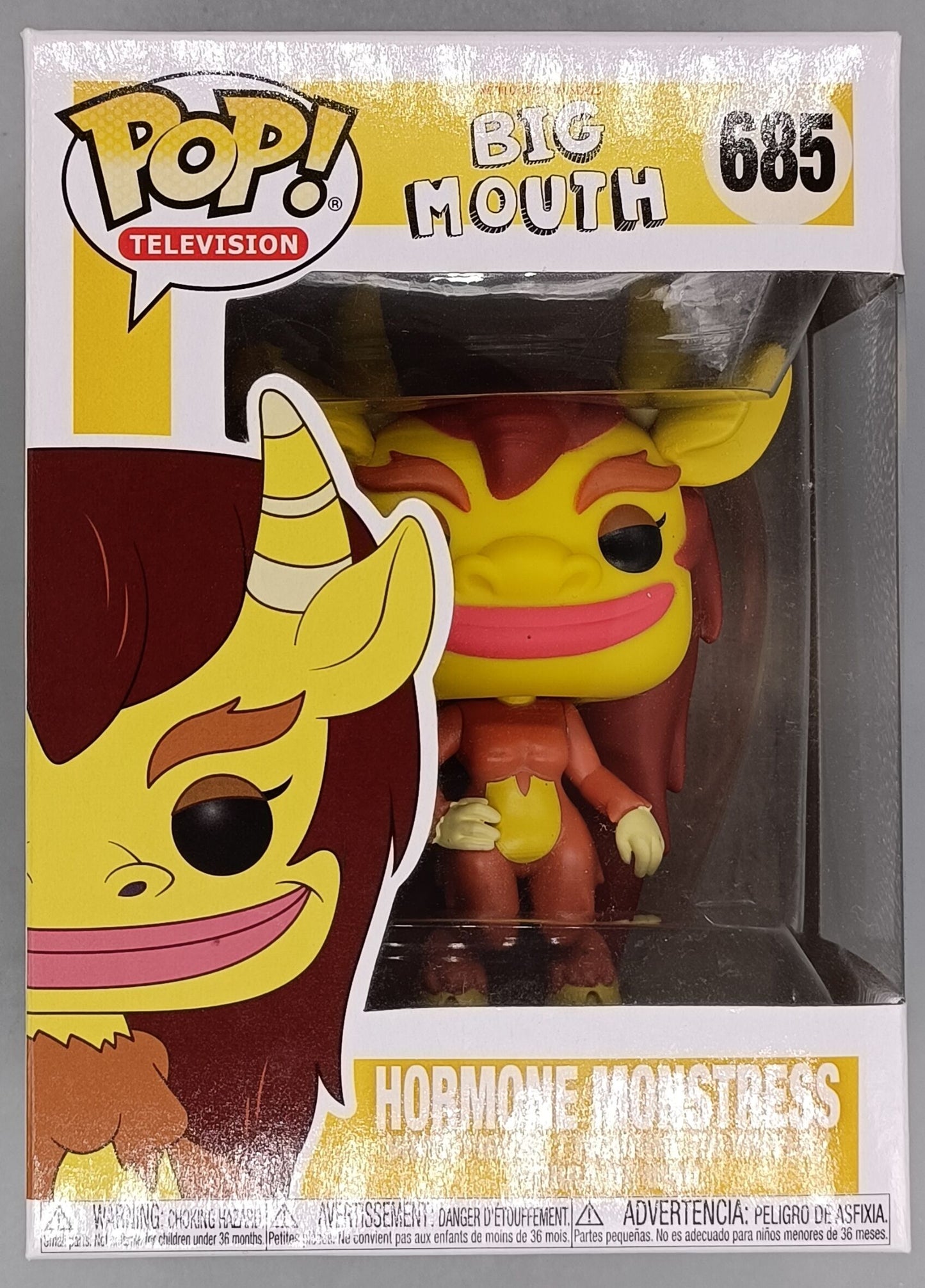 685 Hormone Monstress - Big Mouth - Funko POP - Box Damaged